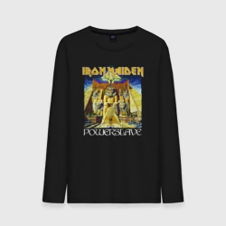 Мужской лонгслив хлопок Iron Maiden Powerslave