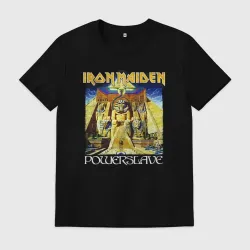 Мужская футболка хлопок Iron Maiden Powerslave