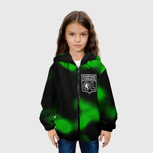 Детская куртка 3D Lyon sport halftone, цвет черный - фото 4