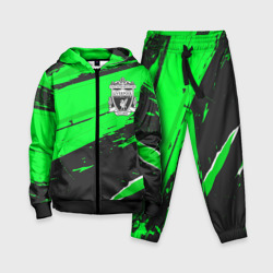 Детский костюм 3D Liverpool sport green