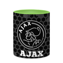 Кружка с полной запечаткой Ajax sport на темном фоне - фото 2