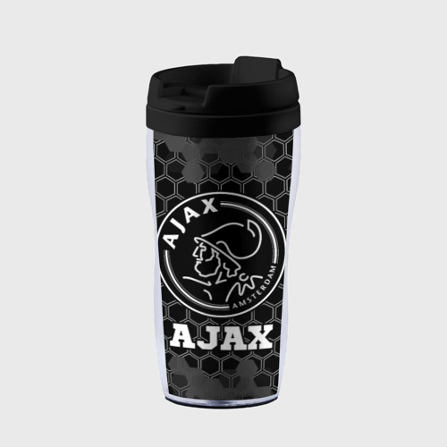 Термокружка-непроливайка Ajax sport на темном фоне