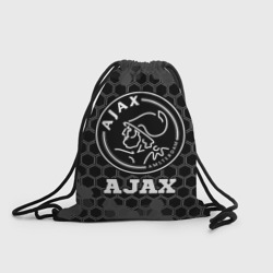 Рюкзак-мешок 3D Ajax sport на темном фоне