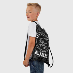 Рюкзак-мешок 3D Ajax sport на темном фоне - фото 2