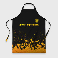 Фартук 3D AEK Athens - gold gradient посередине