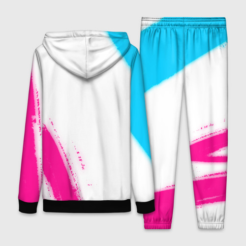 Женский костюм 3D Ajax neon gradient style вертикально, цвет черный - фото 2