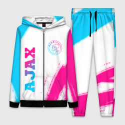 Женский костюм 3D Ajax neon gradient style вертикально