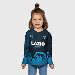 Детский лонгслив 3D Lazio legendary форма фанатов - фото 2