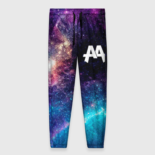 Женские брюки 3D Asking Alexandria space rock, цвет 3D печать