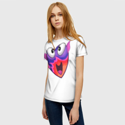 Женская футболка 3D Симс вуху мем - фото 2