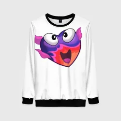 Женский свитшот 3D Симс вуху мем