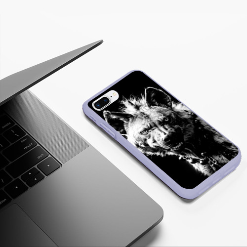 Чехол для iPhone 7Plus/8 Plus матовый с принтом Гиена, фото #5