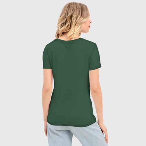 Женская футболка 3D Slim Текст за мир , цвет 3D печать - фото 4
