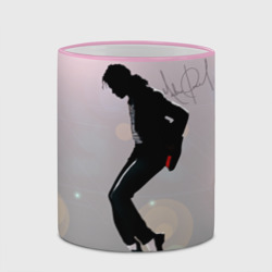 Кружка с полной запечаткой Майкл Джексон под прожекторами  - с автографом  - фото 2