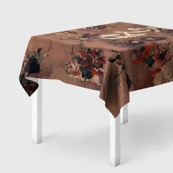 Скатерть 3D Японские мифы на папирусе 