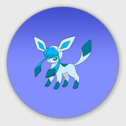 Круглый коврик для мышки Glaceon Pokemon 