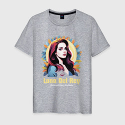 Мужская футболка хлопок Lana Del Rey Summertime Sadness