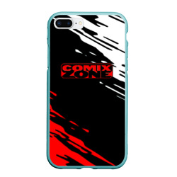 Чехол для iPhone 7Plus/8 Plus матовый Comix zone краски sega