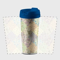 Термокружка-непроливайка Пэчворк весенний - фото 2