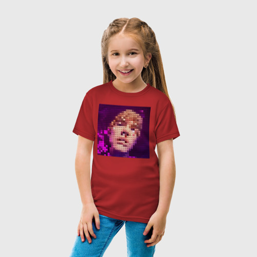 Детская футболка хлопок с принтом Ловв 66, вид сбоку #3