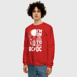 Мужской свитшот хлопок AC DC - song - фото 2