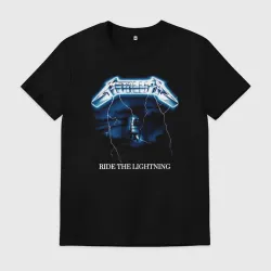 Мужская футболка хлопок Metallica Ride the Lightning