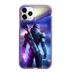 Чехол для iPhone 11 Pro Max матовый Mass Effect - andromeda ai art