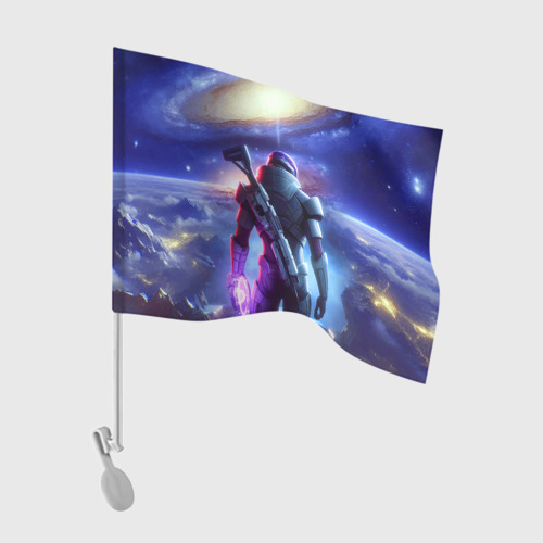 Флаг для автомобиля Mass Effect - andromeda ai art