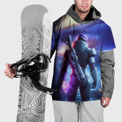 Накидка на куртку 3D Mass Effect - andromeda ai art