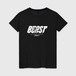 Женская футболка хлопок Mr beast  shredder