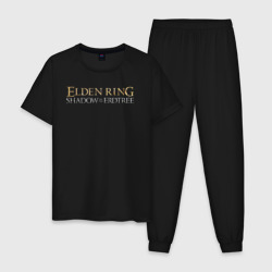 Мужская пижама хлопок Elden ring shadow of the erdtree logo