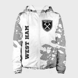 Женская куртка 3D West Ham sport на светлом фоне вертикально