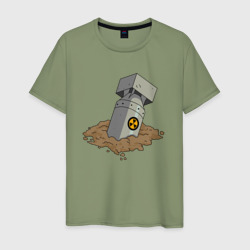 Термоядерная бомба – Мужская футболка хлопок с принтом купить со скидкой в -20%