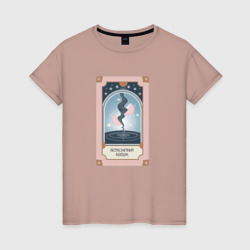Женская футболка хлопок Таро материнства - беспорядок