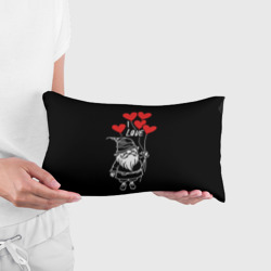 Подушка 3D антистресс Гном с сердечками - фото 2