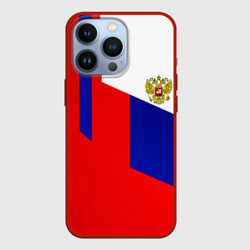 Чехол для iPhone 13 Pro Россия геометрия спортивная