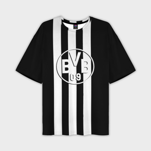 Мужская футболка oversize 3D Borussia sport line, цвет 3D печать