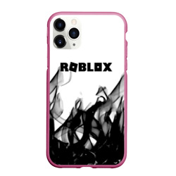 Чехол для iPhone 11 Pro Max матовый Roblox flame текстура