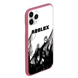 Чехол для iPhone 11 Pro Max матовый Roblox flame текстура - фото 2