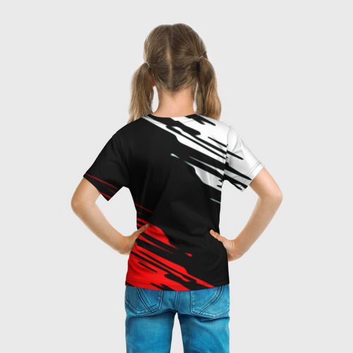Детская футболка 3D СССР краски текстура, цвет 3D печать - фото 6