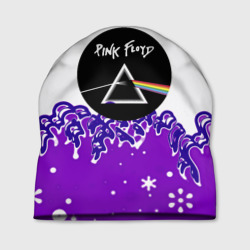 Шапка 3D Pink floyd violet splash