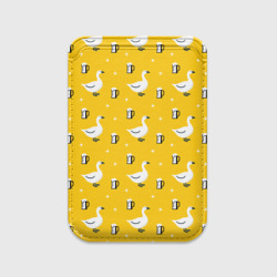 Картхолдер Magsafe магнитный Гуси и пиво