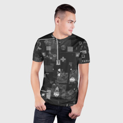 Мужская футболка 3D Slim Y2k aesthetics print - фото 2