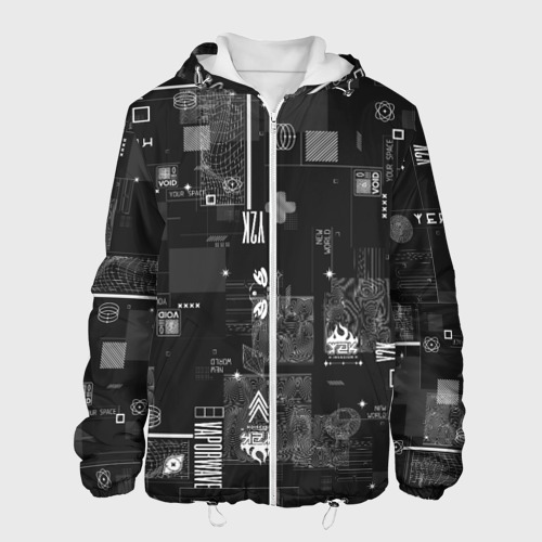 Мужская куртка 3D с принтом Y2k aesthetics print, вид спереди #2