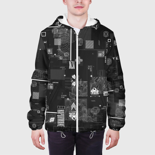 Мужская куртка 3D с принтом Y2k aesthetics print, вид сбоку #3