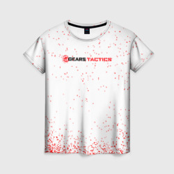 Женская футболка 3D Gears of War Marcus Fenix