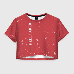 Женская футболка Crop-top 3D Helltaker 