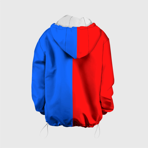 Детская куртка 3D Тхэквондо синий и красный, цвет белый - фото 2