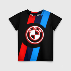 BMW sport geometry line – Детская футболка 3D с принтом купить со скидкой в -33%