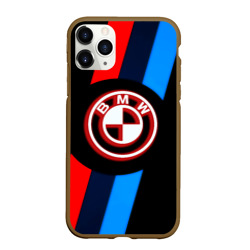 Чехол для iPhone 11 Pro Max матовый BMW sport geometry line